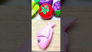 Cutting Wooden Fruits and Vegetables  Satisfying Video ASMR for Relief Stress satisfyingcutting [upl. by Cavanagh]