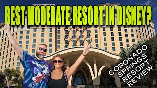 CORONADO SPRINGS RESORT REVIEW DISNEY RESORT MODERATE RESORT GRAN DESTINO TOWER DISNEY WORLD [upl. by Elleirol]