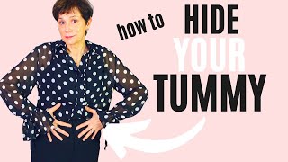 How To Hide A Tummy Instantly Over 50  Style Dos amp Donts [upl. by Ellocin866]