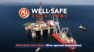 WellSafe Solutions Diver spread installation [upl. by Mattie]