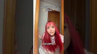 Pt1 Los signos ✨NIÑOS✨ humor comedia zodiaco parodia horoscopo signos viralshorts comedy [upl. by Stander76]