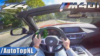 NEW BMW Z4 M40i 340HP POV Test Drive by AutoTopNL [upl. by Yousuf726]