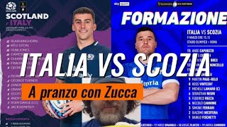 ItaliaScozia Six Nations la mia previsione ed i pronostici per la 4giornata Senior ed Under 20 [upl. by Ydna]