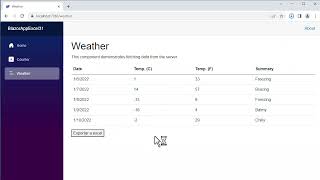 Blazor Excel File ClosedXML [upl. by Truscott682]