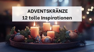 15 traumhafte AdventskranzIdeen die Sie lieben werden [upl. by Ashwin]