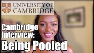 What EXACTLY Happens When You Are Pooled After a Cambridge Interview  SimplyCambridge Ep3 [upl. by Abbott556]