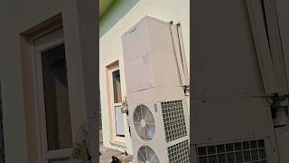 ac installation hitachi spacemaker 4tr 1ph shortsvideo airconditioning viralvideo electrical [upl. by Eceined]