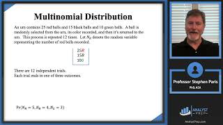 Multinomial and Hypergeometric Distributions SOA Exam P – Univariate Random Variables [upl. by Lajes]