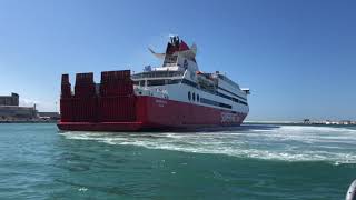 Ferry from Patras SUPERFASTcom Arrives to Ancona [upl. by Janene]