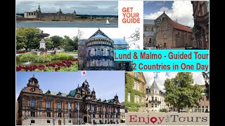 Lund amp Malmo  Sweden Guided Tour  2 countries in 1 day from Copenhagen Denmark [upl. by Cloe]