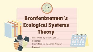 Bronfenbrenners Ecological Systems Theory [upl. by Lalitta990]