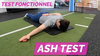 Test fonctionnel  le Athletic Shoulder Test [upl. by Lettie]