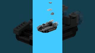 LEGO Military Hovercraft MOC  Speed Build Animation [upl. by Veleda]