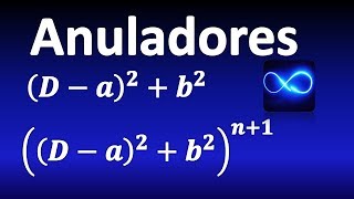 155 EDO Cómo se calculan los anuladores Seno por exponencial coseno por exponencial etc [upl. by Madden185]