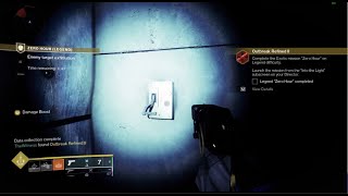 Second Pair of Switches in Zero Hour Location Guide Destiny 2 [upl. by Deron]