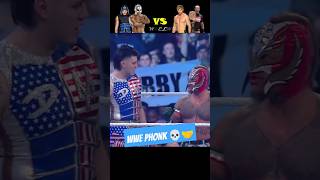 Rey amp Dominik Mysterio vs Logan Paul amp The Miz  WWE Phonk Edit 💀 wwe reymysterio phonk skull [upl. by Anidualc]