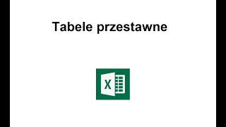 Tabele przestawne w Excelu Matura z informatyki [upl. by Lebasy]