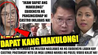 Matapos IDETAIN si Atty LOPEZ MILITAR NANAWAGANG IKULONG NA si CASTRO EBIDENSYA ng PANGINGIDNAP [upl. by Ssej]