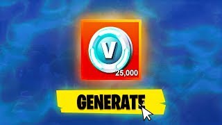 OMG GRATIS VBUCKS GENERATOR WERKT IN SEASON 8 [upl. by Cathey]