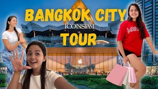 Bangkok වල ලොකුම shopping mall එකට යමුද🤭🛍️ City Tour in bangkok 🇹🇭 boat එකෙත් යන්න වුනා😭 [upl. by Jasmina]