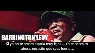 Barrington Levy Be Strong Subtitulada En Español [upl. by Ettie]