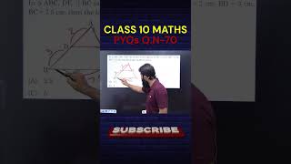 CLASS 10 MATHS TRIANGLES pyqs mcqs triangles similarityoftriangles cbse ntpc boardexam2025 [upl. by Eirallih]