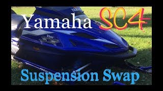 V Max Sled Update SC4 Suspension Swap Part 1 [upl. by Chew]