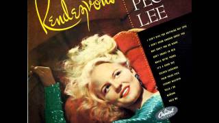 Peggy Lee  Why Dont You Do Right HQ AlbumRendezvous with Peggy Lee 1948 [upl. by Adnomal826]