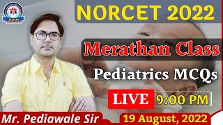 NORCET 2022 Pediatrics Question Session By Mr Pankaj Sir [upl. by Asille]