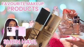 FAVOURITE MAKEUP PRODUCTS 2024  SHEIN HAUL🩷 [upl. by Leff]