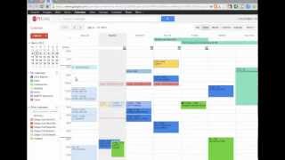 Sharing your Google Calendar [upl. by Llenod]