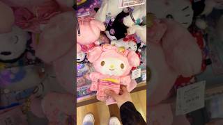 Sanrio plushies wearing kimonos 💗 sanrio sanriojapan sanriocharacters mymelody kuromi [upl. by Yelruc]