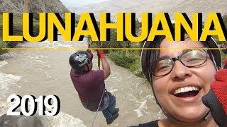 LUNAHUANA 2019 turismo Perú Canopy Canotaje [upl. by Aterg]