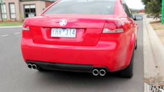 VE commodore exhaust 225quot xforce [upl. by Olaznog187]