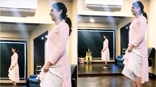 Jhanvi Kapoor Shares Sister Khushi Kapoors DANCE Video For Her Bollywood Debut [upl. by Streeto368]