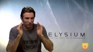 SWITCH Elysium Sharlto Copley Interview [upl. by Hgielram]