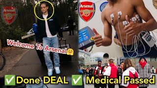 🔴⚪ ARSENAL TRANSFER NEWS Done DEAL ✅ Medicals Passed 💯 Confirmed New STRIKER Arriving [upl. by Uht119]