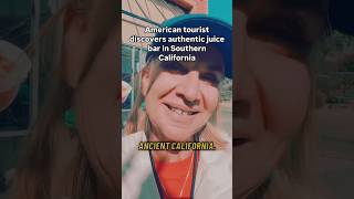 American tourist discovers juice bar in Southern California shorts comedy comedian juicebar [upl. by Razid133]