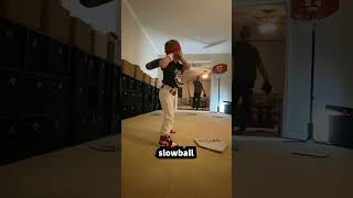 Dont throw fastballs to a slowball hitter 😅 via br41bennett tiktok [upl. by Zevahc]