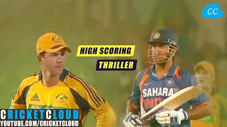 India vs Australia High Scoring Thriller  Hero Honda Cup 2009 [upl. by Sasnett912]