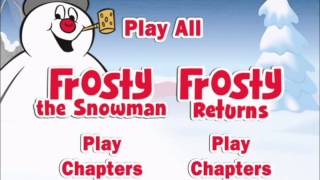 Frosty The SnowmanFrosty Returns  UK DVD Menu [upl. by Halsted]