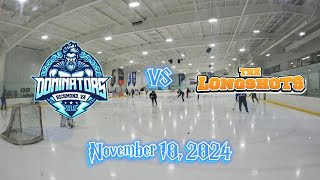 Dominators Vs Long Shots 111024 [upl. by Haramat]