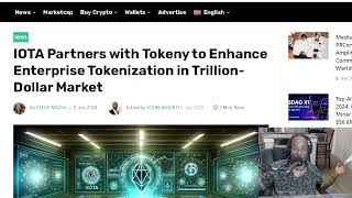 IOTA PARTNERS WITH TOKENY [upl. by Luelle545]