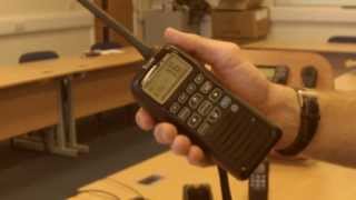 Quick Overview of a Handheld VHF DSC Marine Radio [upl. by Certie]