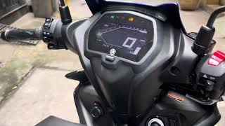 Yamaha exciter 155 abs đen xanh [upl. by Esirehc]