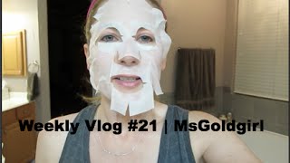 Weekly Vlog 21 MsGoldgirl [upl. by Ghassan]