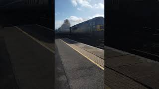 5Z47 Norwich to Crewe with 4780547810 top and tail at Brandon [upl. by Ardnola507]