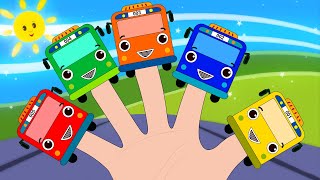 Wheels On The Bus Finger Family Song  More Songs For Kids By KidsCamp on HooplaKidz BabySitter [upl. by Akenahs]