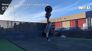 Taronja Games Wod 231 Maracas Team Trios femenino scaled [upl. by Icart]