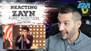 VOCAL COACH reacts to Zayns First Audition on the X Factor [upl. by Oynotna960]